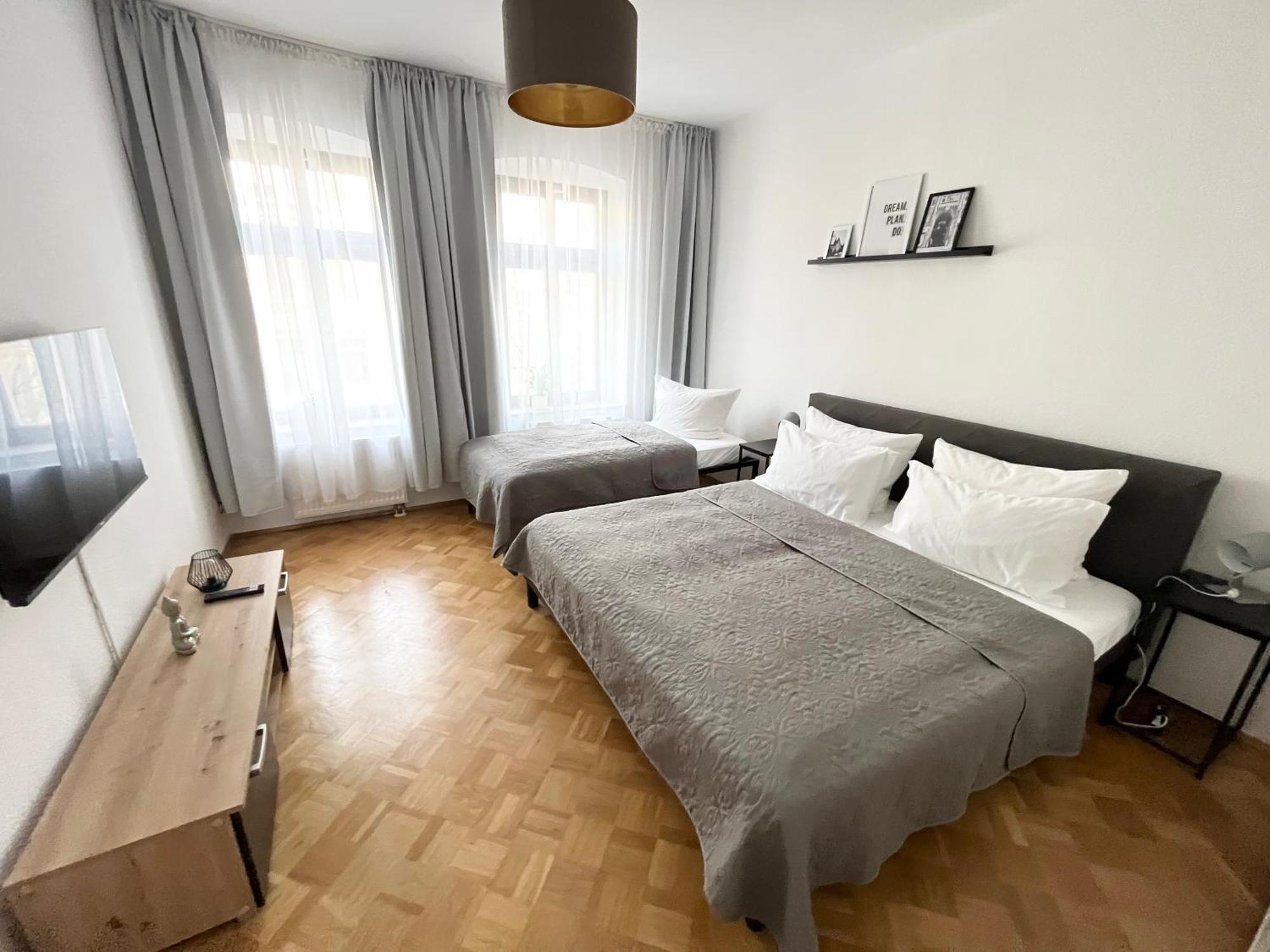 Moderne 3Zimmer Wohnung Mit Netflix Und Balkon Leipzig Extérieur photo